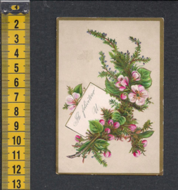 Relief Wilde Roosjes antieke kaart [AK23]