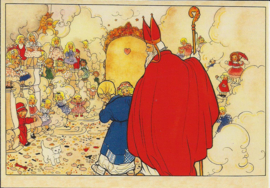 Sinterklaas Rie Cramer prentbriefkaart [C10278]