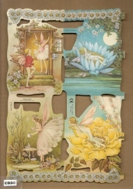 Bloemenelfjes poezieplaatjes 2097