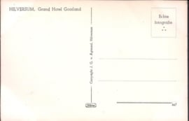 Grand Hotel Gooiland - Hilversum - oude kaart [15497]