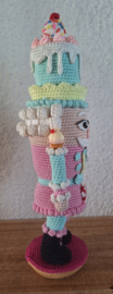 Haakpatroon PDF Pastel Taart Nutcracker
