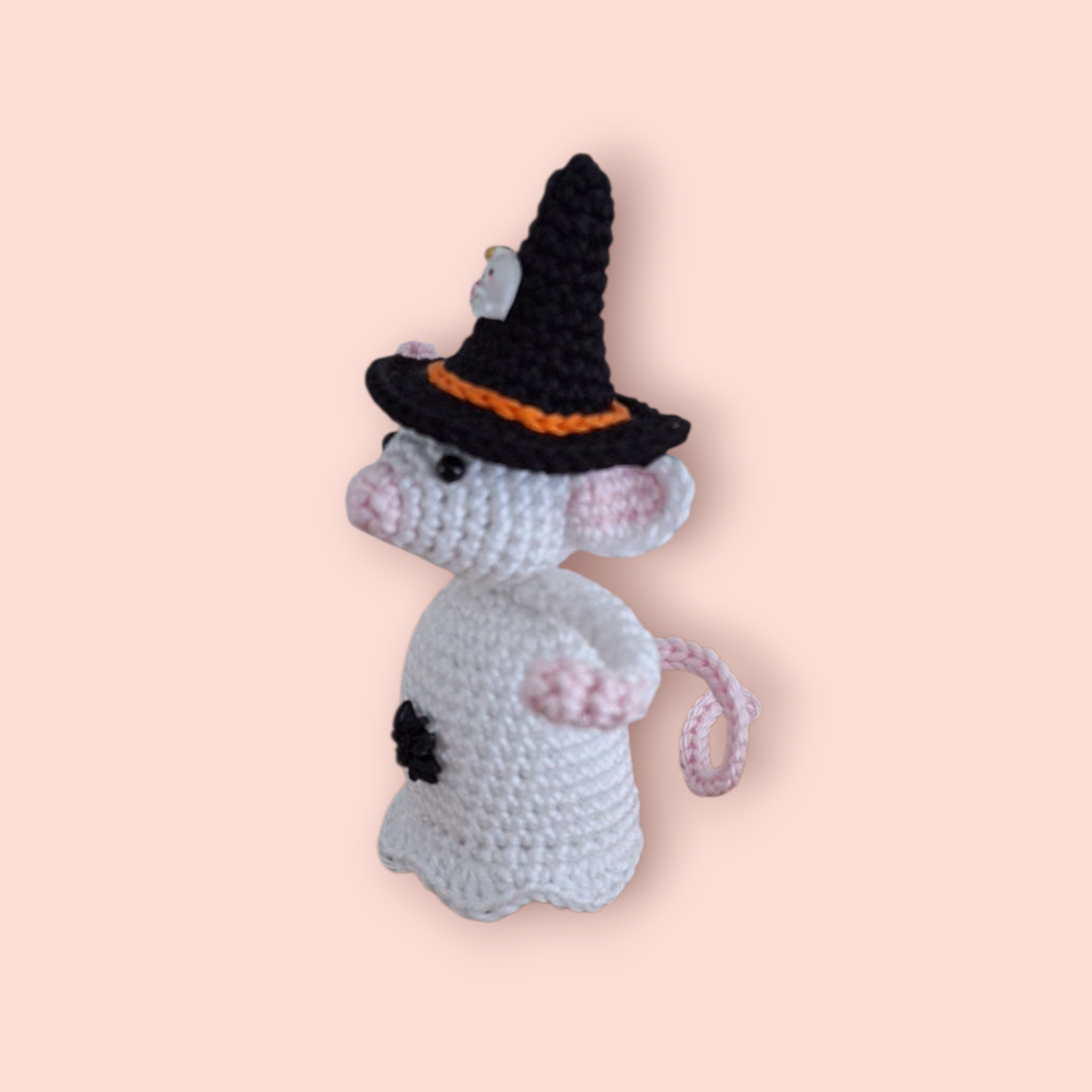 Haakpatroon PDF Halloween Spook Muisje