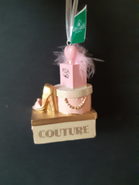 Paris Shopping Couture kerstornament Kurt S. Adler