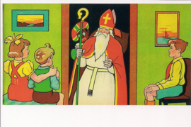 Kom maar binnen, Sinterklaasje prentbriefkaart [C11110]