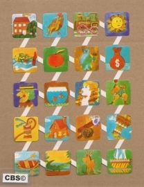 Maves Mini Voorwerpen (3) Spaanse poezieplaatjes