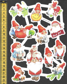 Vrolijke Kerstmannetjes poezieplaatjes