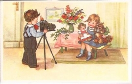 Op de foto - oude kaart [14184]