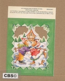 Poezieplaatje Vrolijke Kerstmuizen 2368