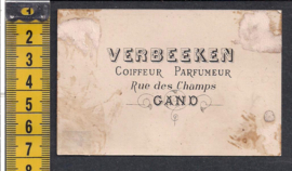 Verbeeken Coiffeur Parfumeur - Roos reclame Litho (500)