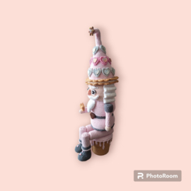 Haakpatroon PDF Roze hartjes Nutcracker