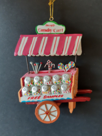Santa's Candy Cart kerstornament Kurt S. Adler