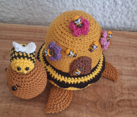 Crochet Pattern PDF Turtle with Beehive