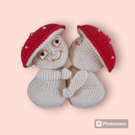 Crochet Pattern PDF In Love Toadstools