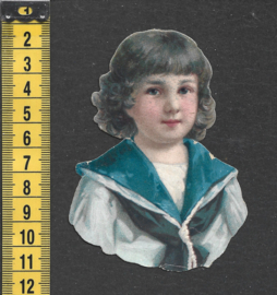 Kinderkopje - Vitello - antiek poezieplaatje (772)