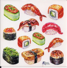 Sushi poezieplaatjes Stickers K59