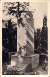 De Grebbe monument 1940 - Rhenen - oude kaart [14897]