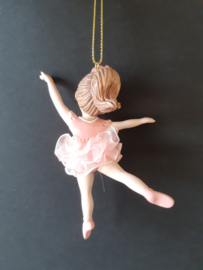 Snoezige kleine ballerina kerstornament Kurt S. Adler