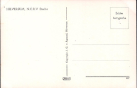 N.C.R.V. Studio - Hilversum - oude kaart [15438]