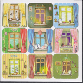 Ramen poezieplaatjes Stickers K183