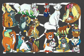 Aristocats Walt Disney poezieplaatjes MLP 1515