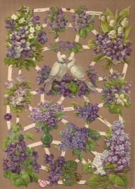 Seringen & Maartse viooltjes poezieplaatjes GL7367
