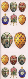 Fabergé Eieren 1 stickers