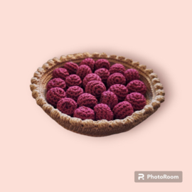 Crochet pattern PDF Gingerbread Cherry Pie