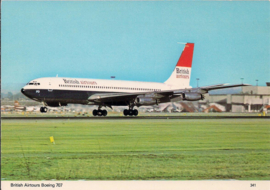 Boeing 707 - British Airtours - fotokaart - V008