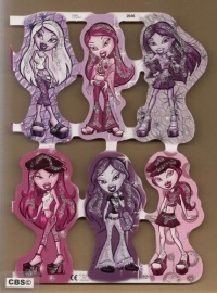 Bratz poezieplaatjes met glitter MLP 2046