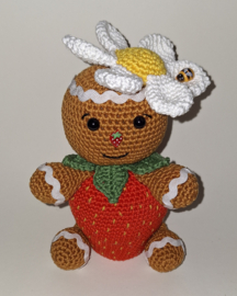 Gehaakte Gingerbread Aardbei