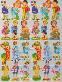 Retro kindertjes poezieplaatjes MLP 766 & 754
