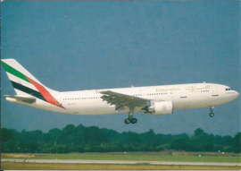 Airbus Industries A300-600R - Emirates - fotokaart - V024