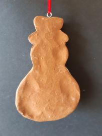Sneeuwpop koekje 1 kerstornament Kurt S. Adler