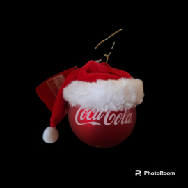 Coca-Cola kerstbal met muts kerstornament Kurt S. Adler