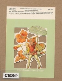 Poezieplaatje The Nasturtium Fairy Cicely Mary Barker 358