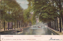Nieuwe Gracht- Haarlem - oude kaart [15442]