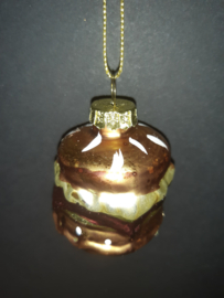 Big Mac kerstornament glas