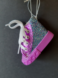 Paarse sneaker kerstornament Kurt S. Adler