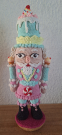 Haakpatroon PDF Pastel Taart Nutcracker
