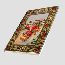 Kerst: Kiekeboe met de Kerstman! 3D kaart met envelop [XC-5664]