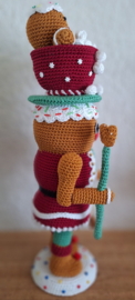 Haakpatroon PDF Gingerbread Nutcracker Warme Chocolademelk