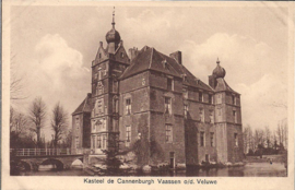 Kasteel de Cannenburgh - Vaassen - oude kaart [15397]