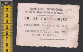 Eg. de L'Abbie-Joors  - Landschap reclame Litho (488)