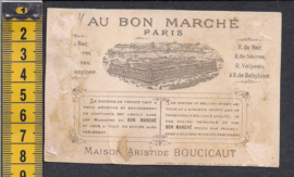 Au Bon Marché Paris - Theater reclame Litho (507)