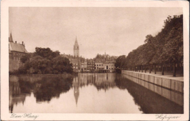 Hofvijver - Den Haag - oude kaart [14974]