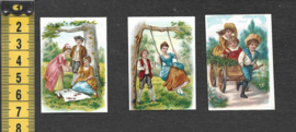 Nostalgische tafereeltjes (3) - Antieke Litho's (737)