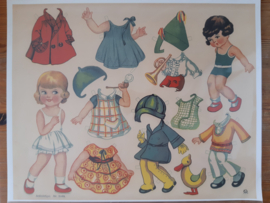 Aankleedpoppen - Paperdoll Nr. 10419