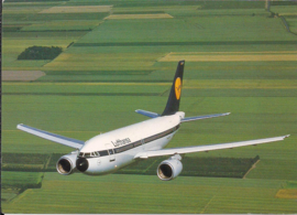Airbus A310 - Lufthansa - fotokaart - V004
