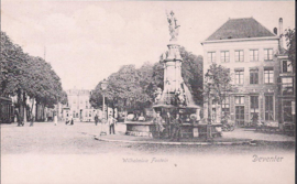 Wilhelmina Fontein - Deventer - Reprint kaart [15167]