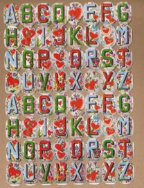 Kruger 98/28 Alfabet klein poezieplaatjes